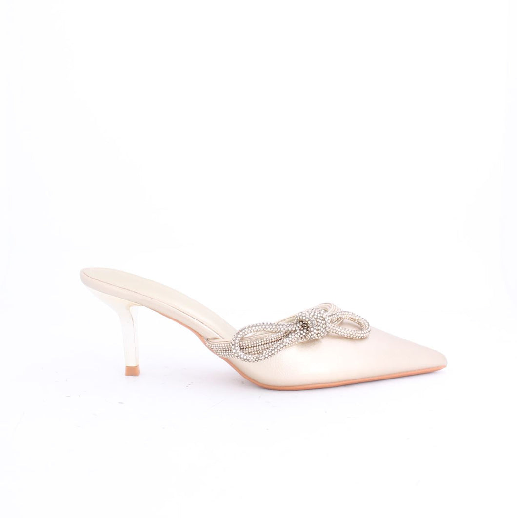 VERA MULE-HEELS-GOLD