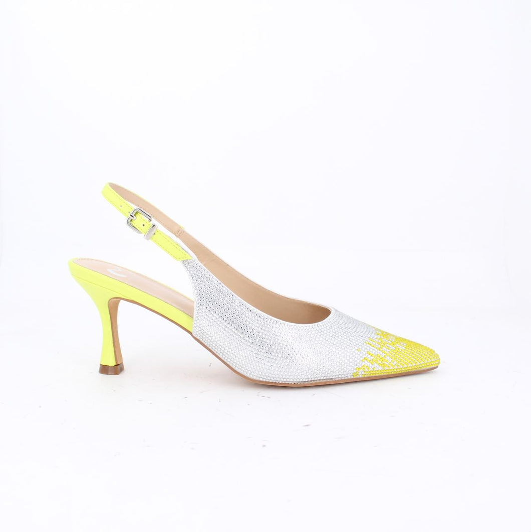 SAMIRA GLITTER SHOE-HEELS-SLINGBACK