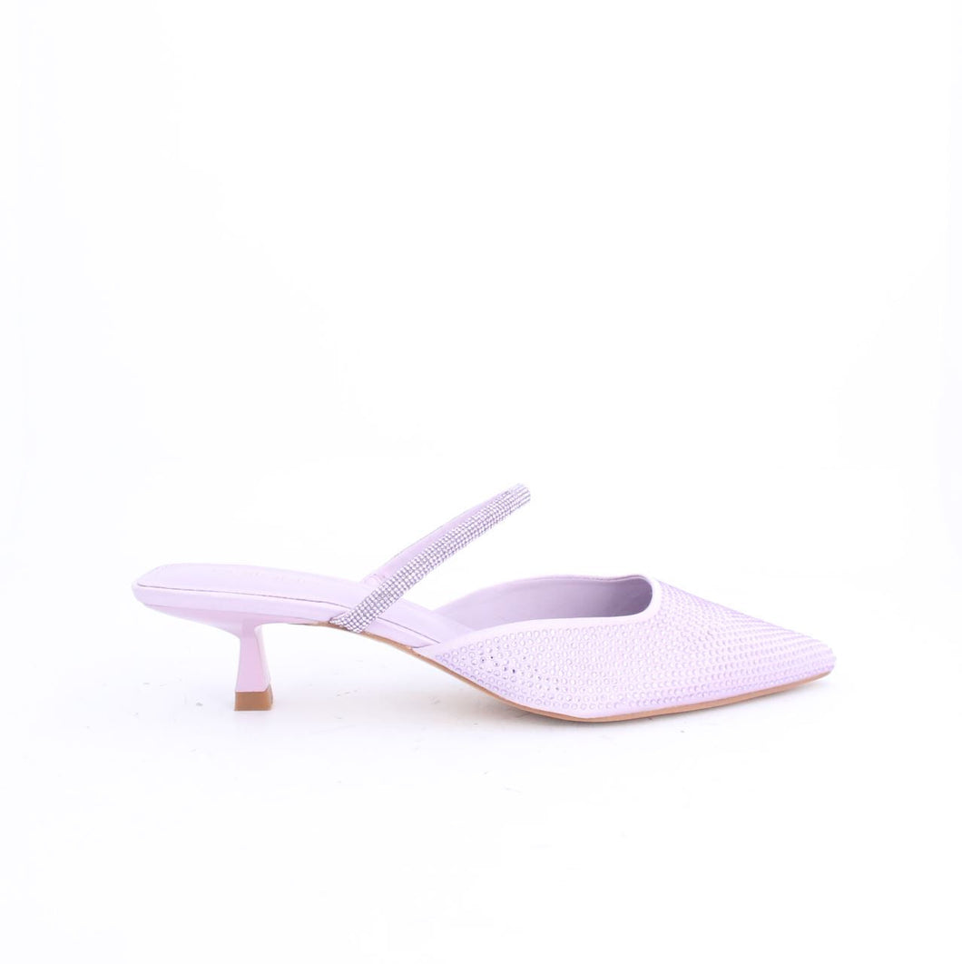 SERENA GLITTER MULE-HEELS-LILAC