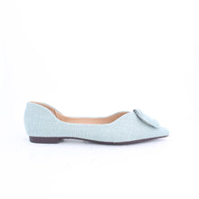 Load image into Gallery viewer, VICKY FLAT SHOES - LIGHTBLUE
