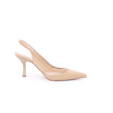 ZHAZHA SLINGBACK PUMPS - BEIGE
